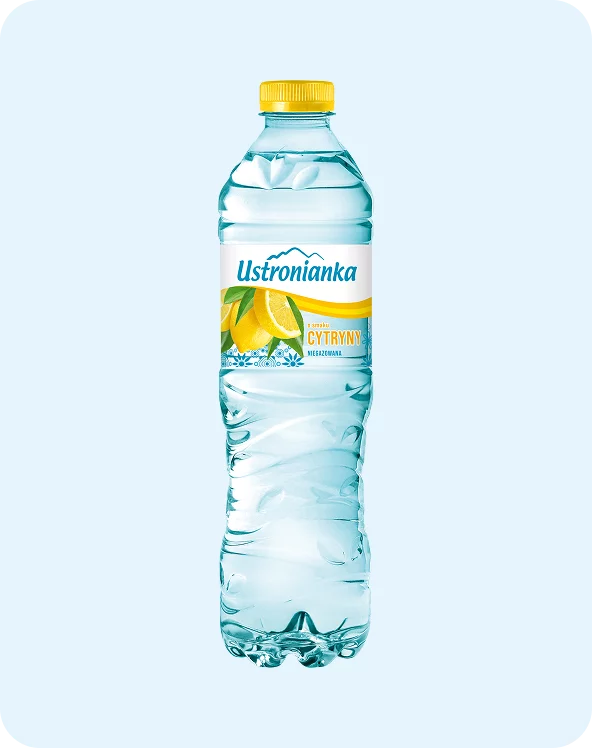 Ustronianka with lemon flavour non-carbonated