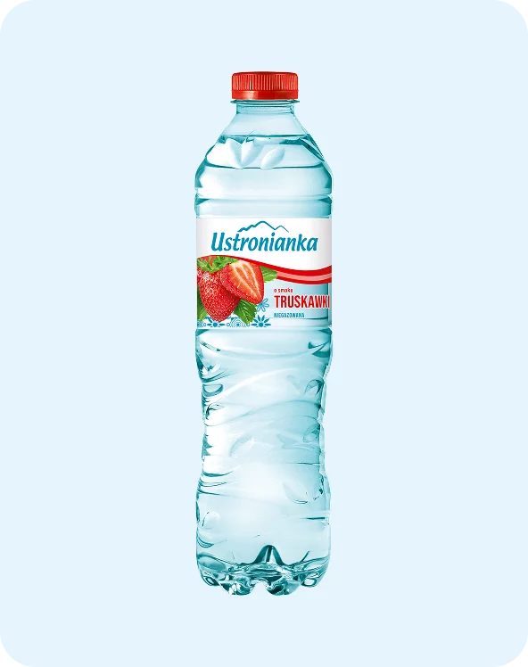Ustronianka with strawberry flavour non-carbonated