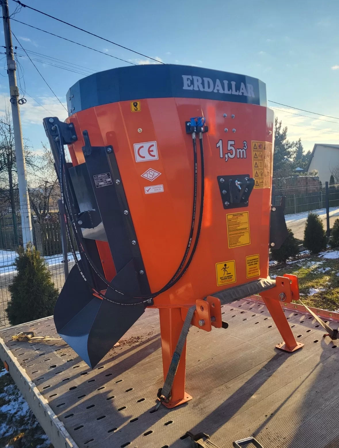 Rozdružovač balíků 1,5m3