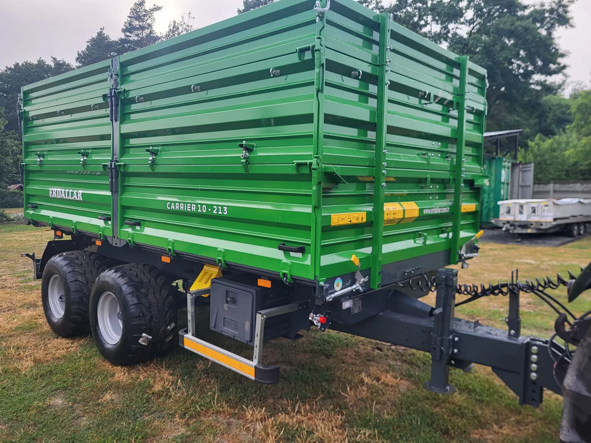 Přívěs na traktor 12T sklápěč