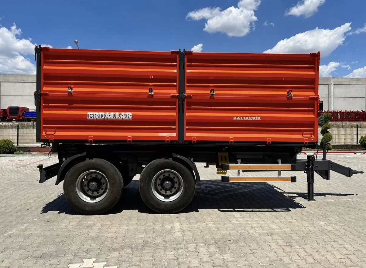 Přívěs na traktor 15T sklápěč